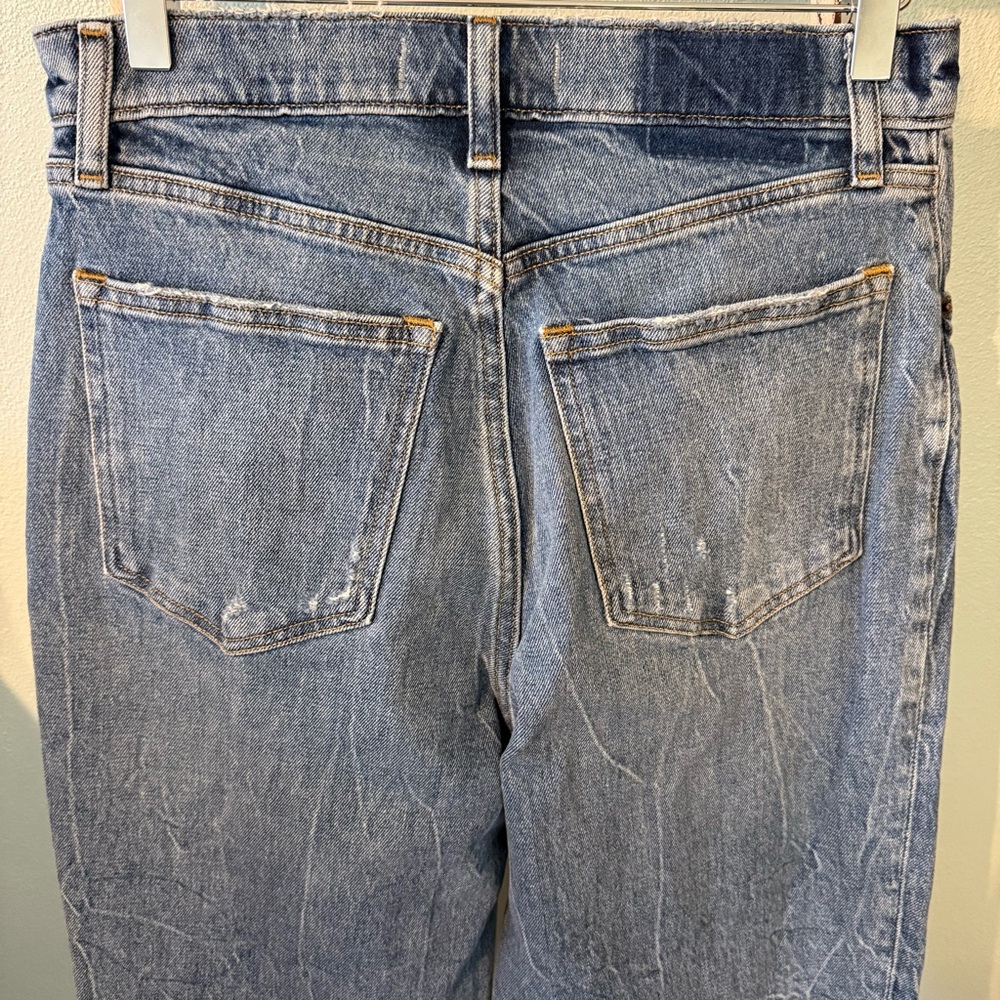 Abercrombie & Fitch Women’s 90’s Straight Leg Jeans Ultra High Rise Size 6/28 - Picture 5 of 10